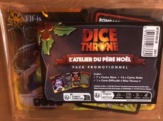 Dice Throne - L'atelier Du Père Noël - Pack Promotionnel