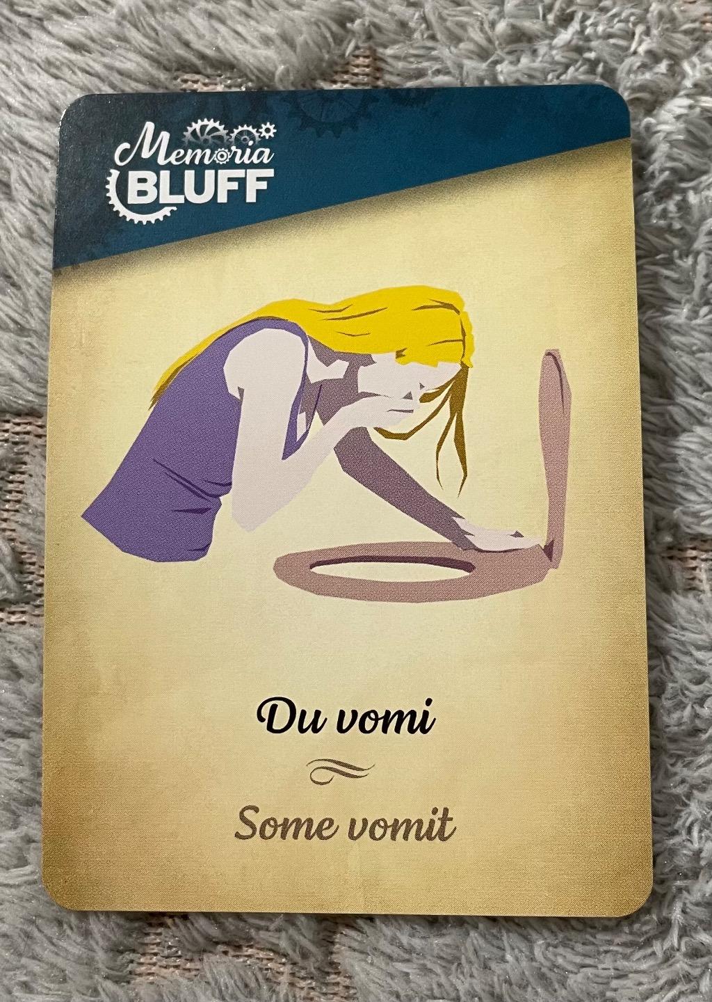 Memoria Bluff - Carte Plato