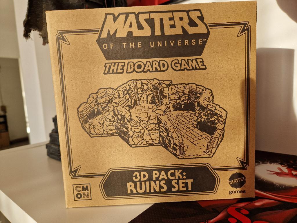 Masters Of The Universe : The Board Game – Clash For Eternia - 3d Pack : Ruins Set