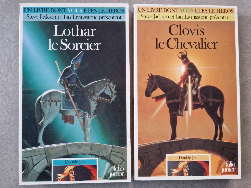 Double Jeu 5 & 6 : Lothar Le Sorcier - Clovis Le Chevalier