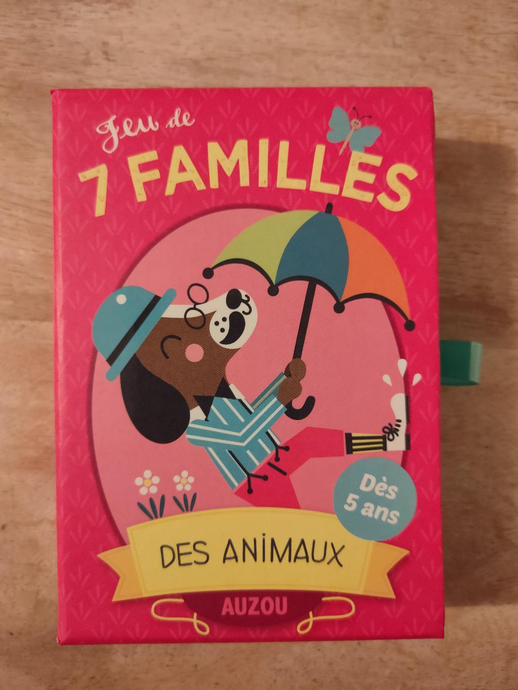 Jeu de 7 Familles des Animaux Auzou