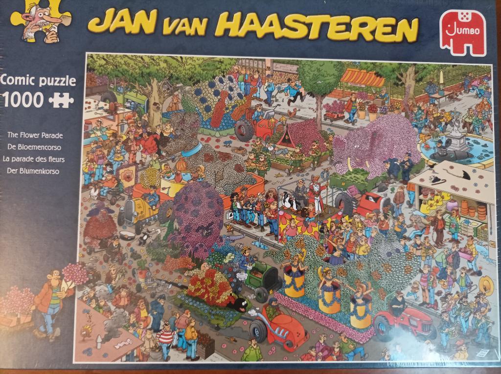 Comics Puzzle La Parade Des Fleurs Jan Van Haasteren