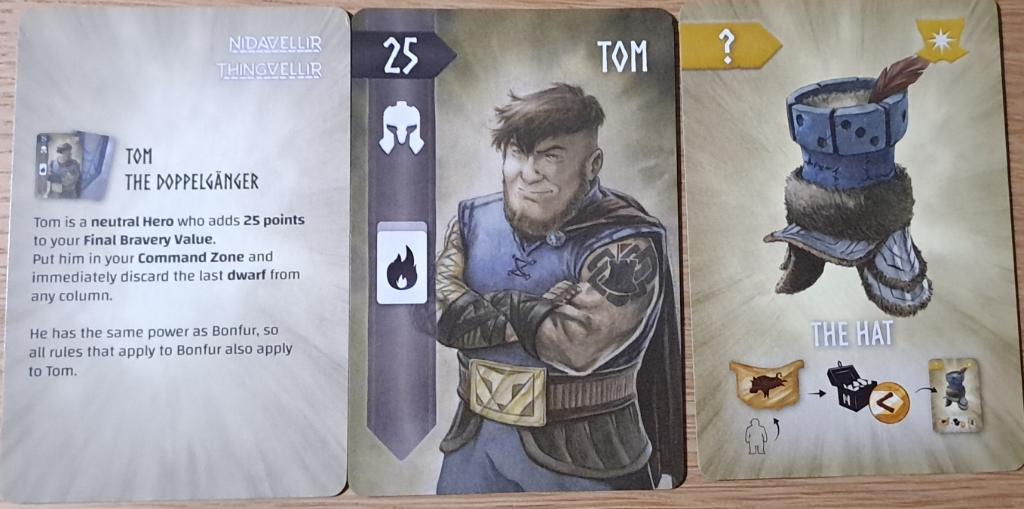 Nidavellir - Tom And The Hat Promo Cards