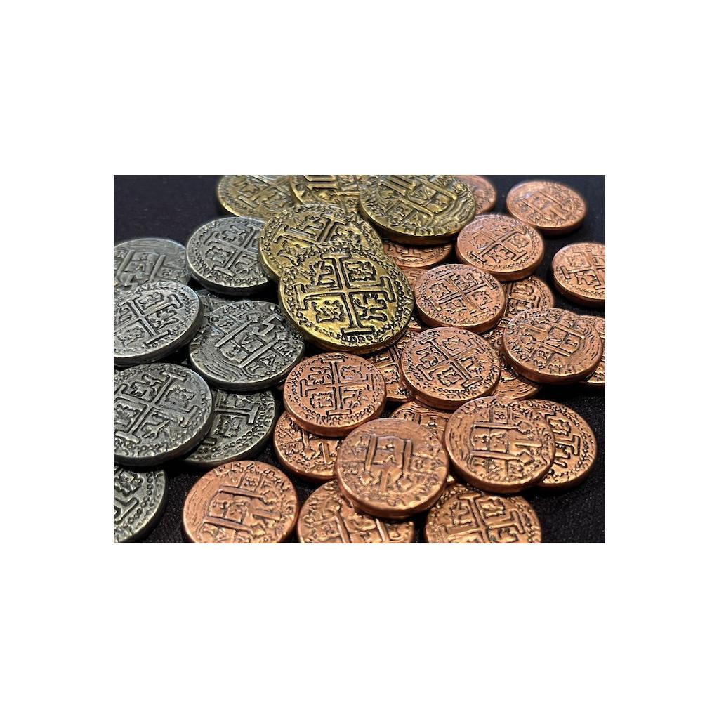 Captain's Log - Metal Coins