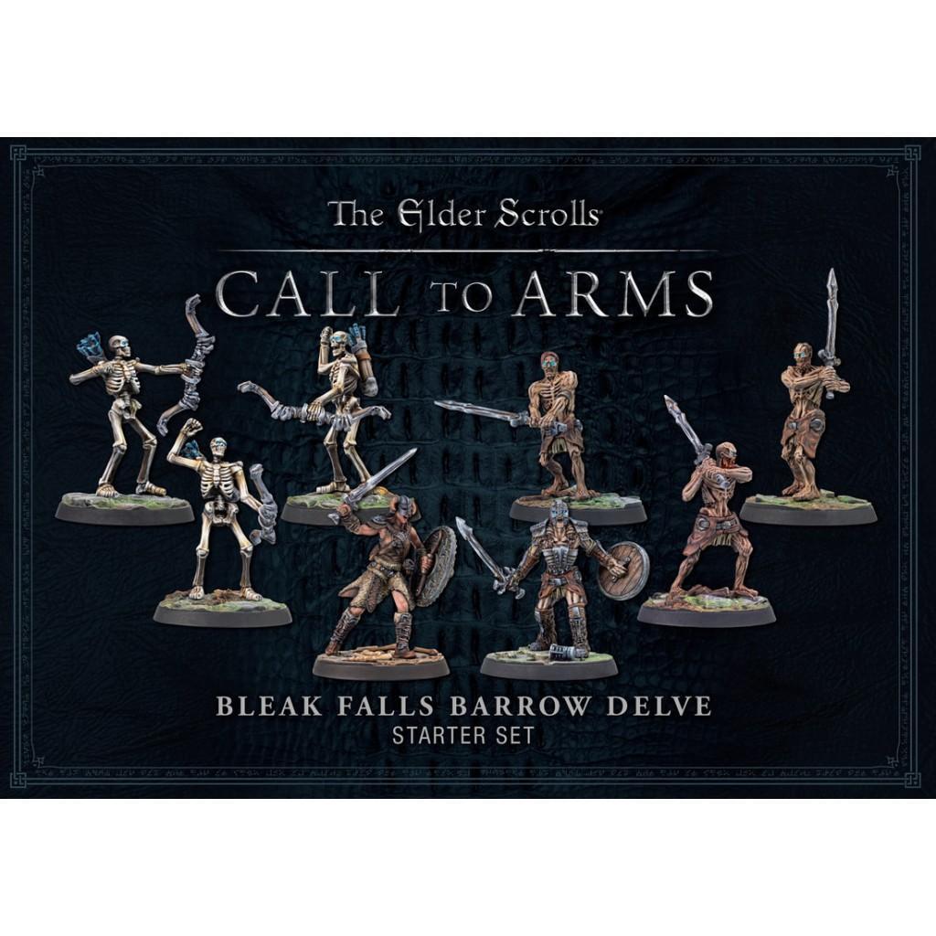 Elder Scrolls : Call To Arms - Bleak Falls Barrow Plastic Delve Set