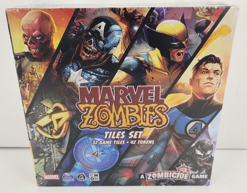 Zombicide - Marvel Zombies - Marvel Zombies Kickstarter Tile Set Expansions Zombicide Cmon X-men