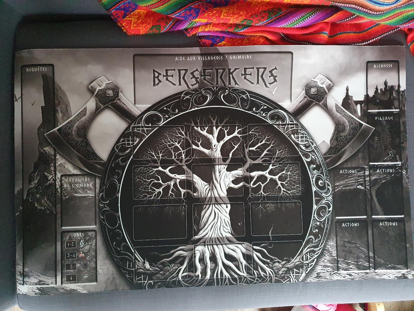 Berserkers - Tapis De Jeu