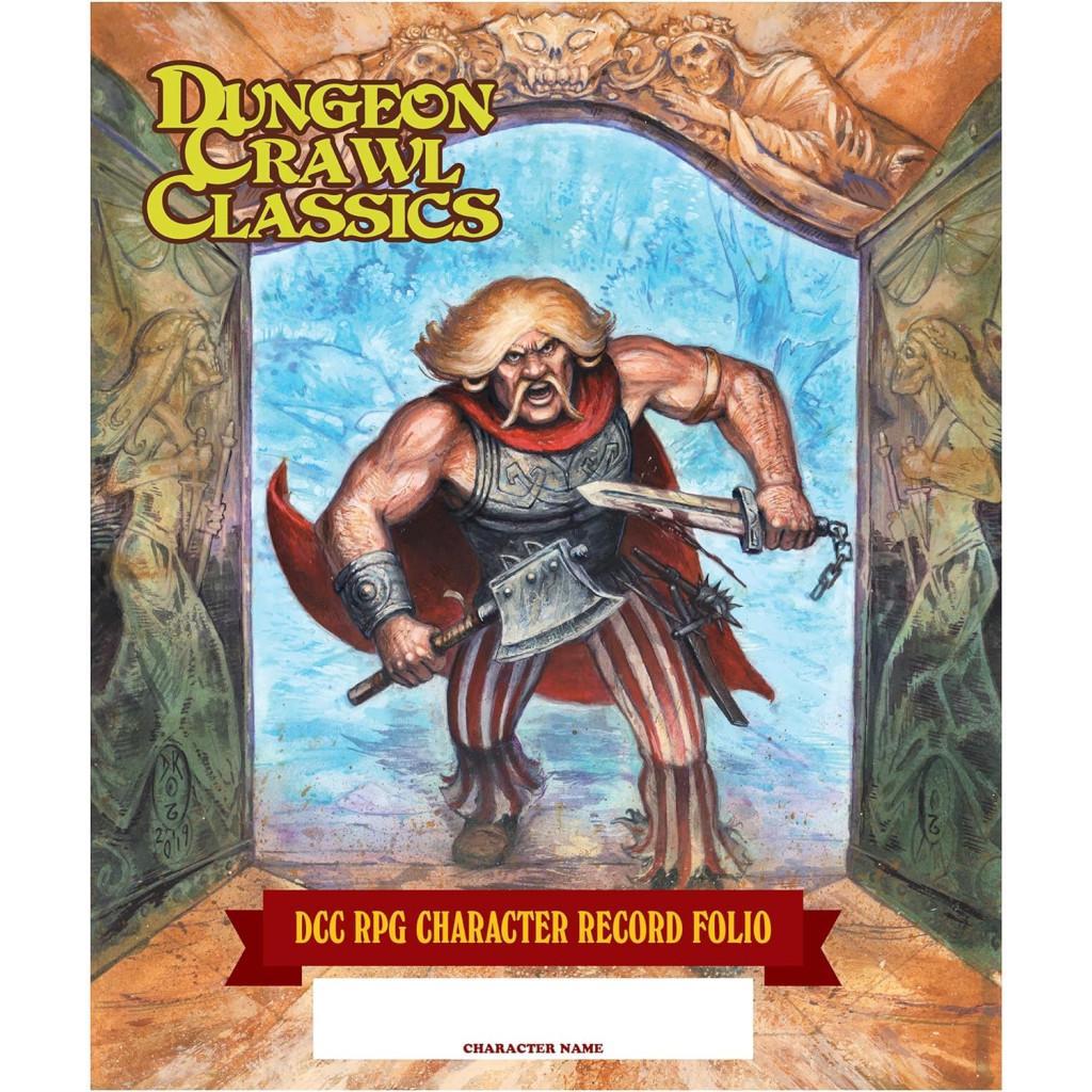 Dungeon Crawl Classics Role Playing Game (dccrpg) - Character Record Folio