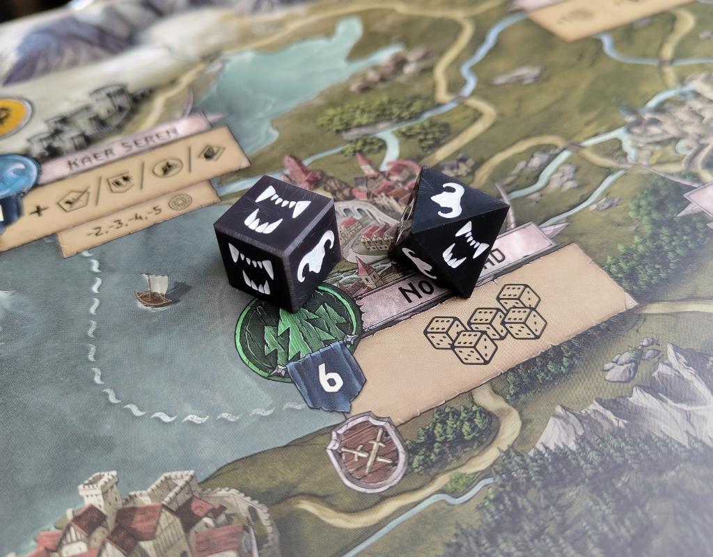 The Witcher : Old World - Monster Dice