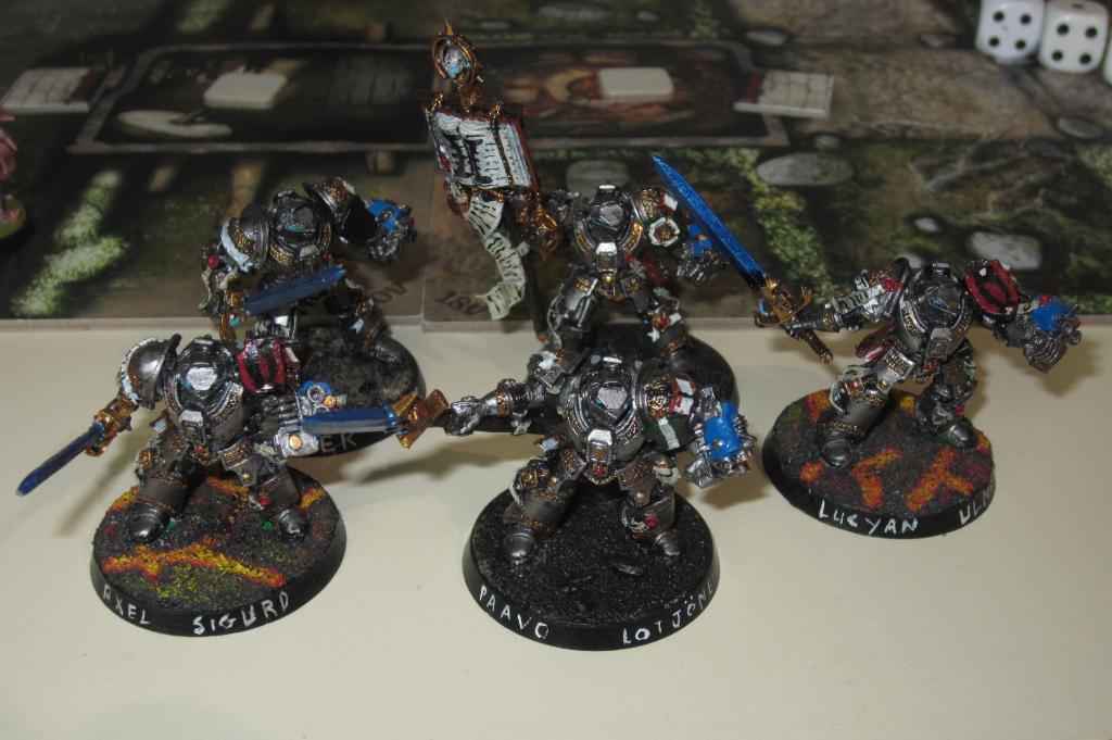 Warhammer 40,000  Grey Knights Metal Peint