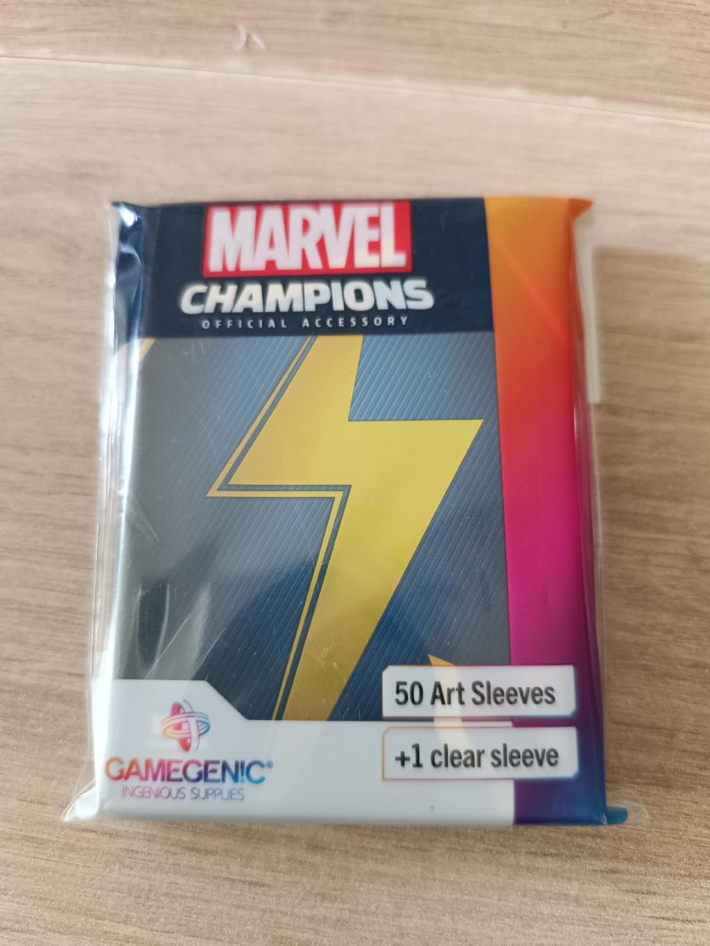 Marvel Champions Jce - Sleeves Marvel Champions Officielles Gamegenic Miss Marvel