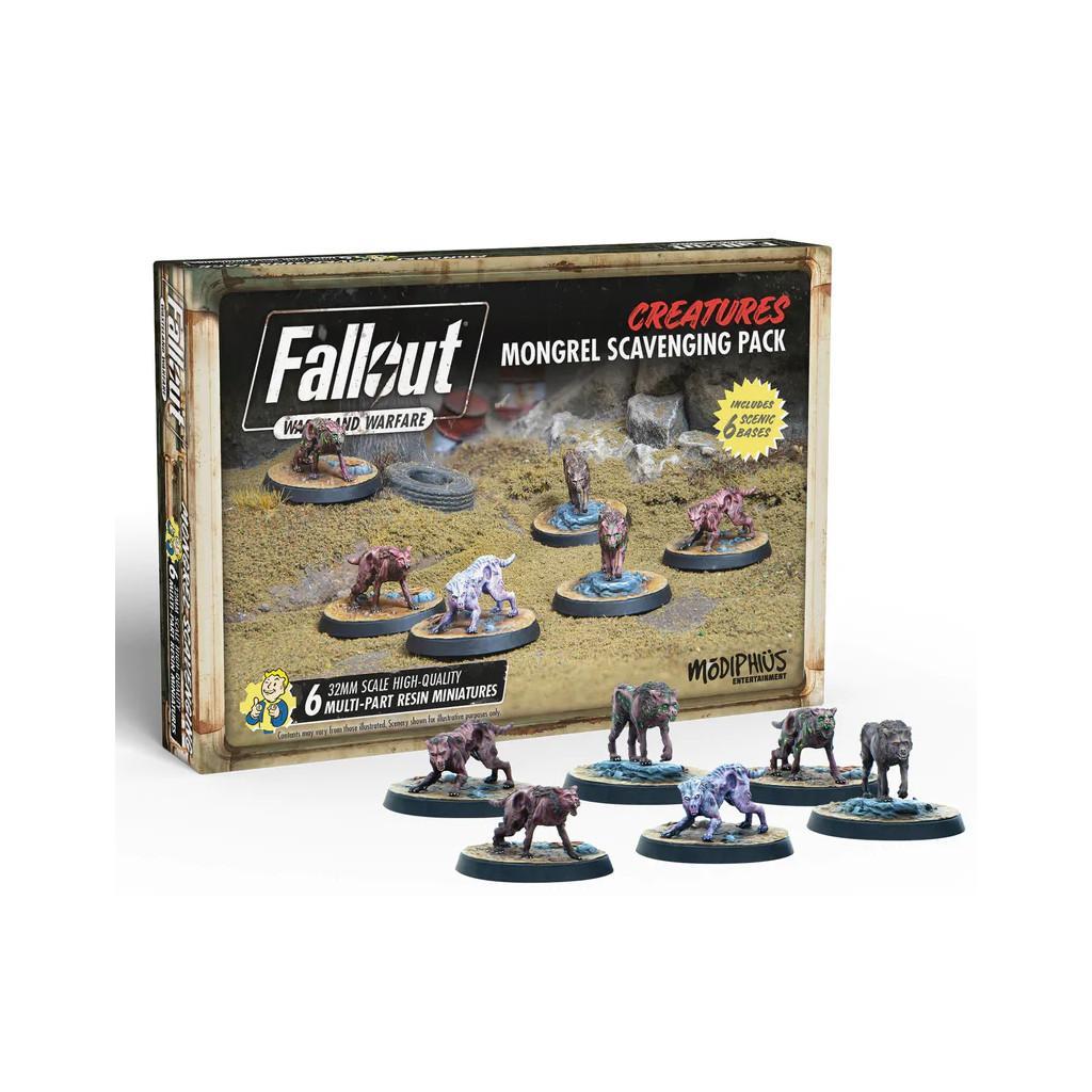 Fallout Wasteland Warfare - Creatures: Mongrel Scavenging Pack