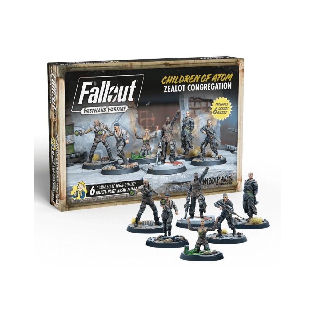 Fallout Wasteland Warfare - Children Of Atom : Zealot Congregation