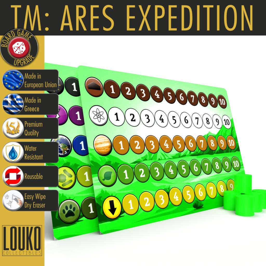 Terraforming Mars : Ares Expedition - Pistes De Suivi Des Tags