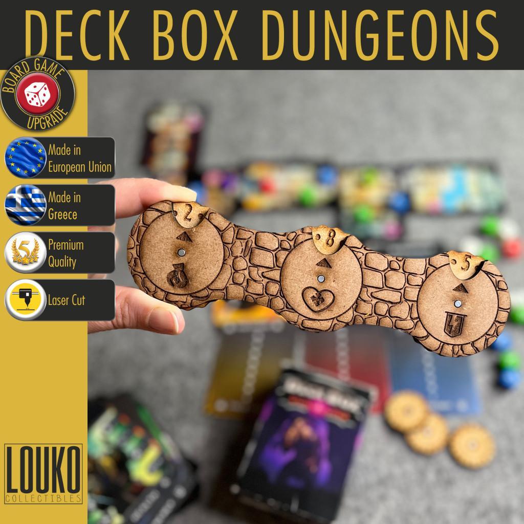 Deck Box Dungeons - Triple Compteur