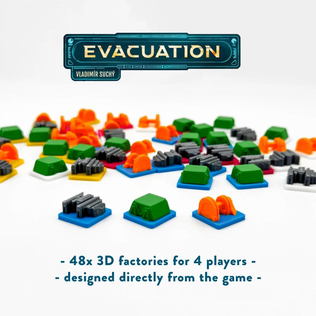 Evacuation - Ensemble D'usines 3d