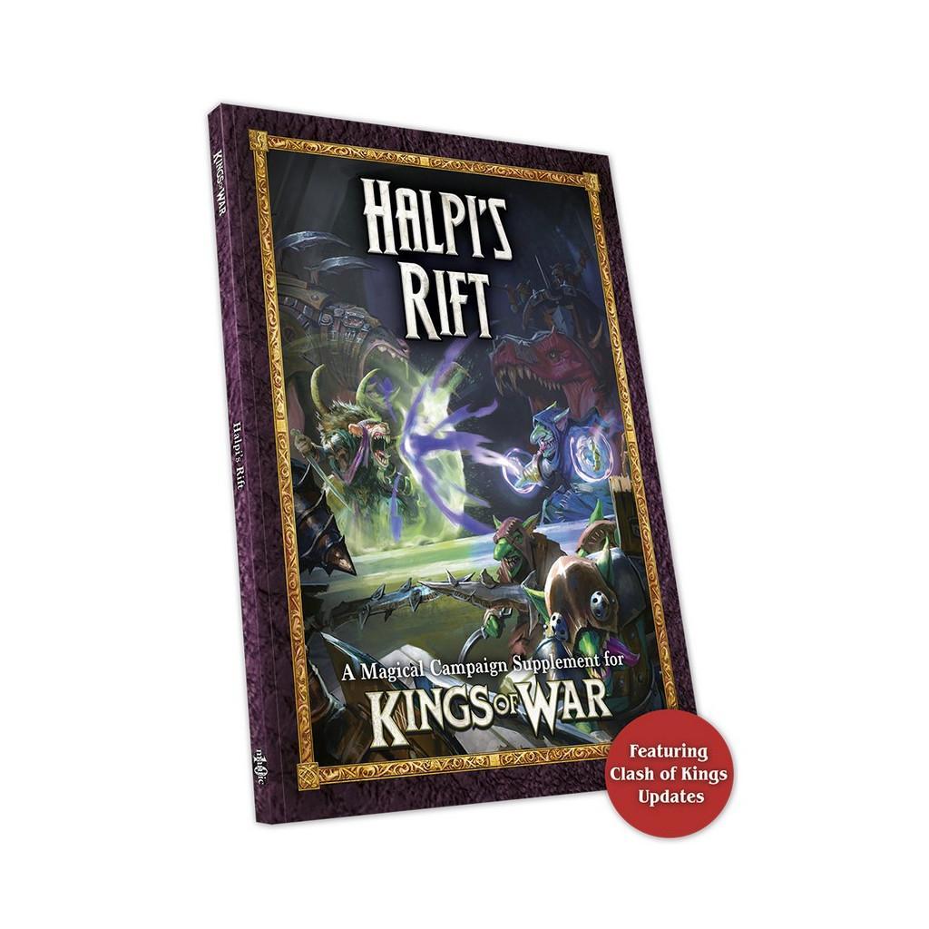 Kings Of War Livre De Règles - Rulebook Halpi's Rift