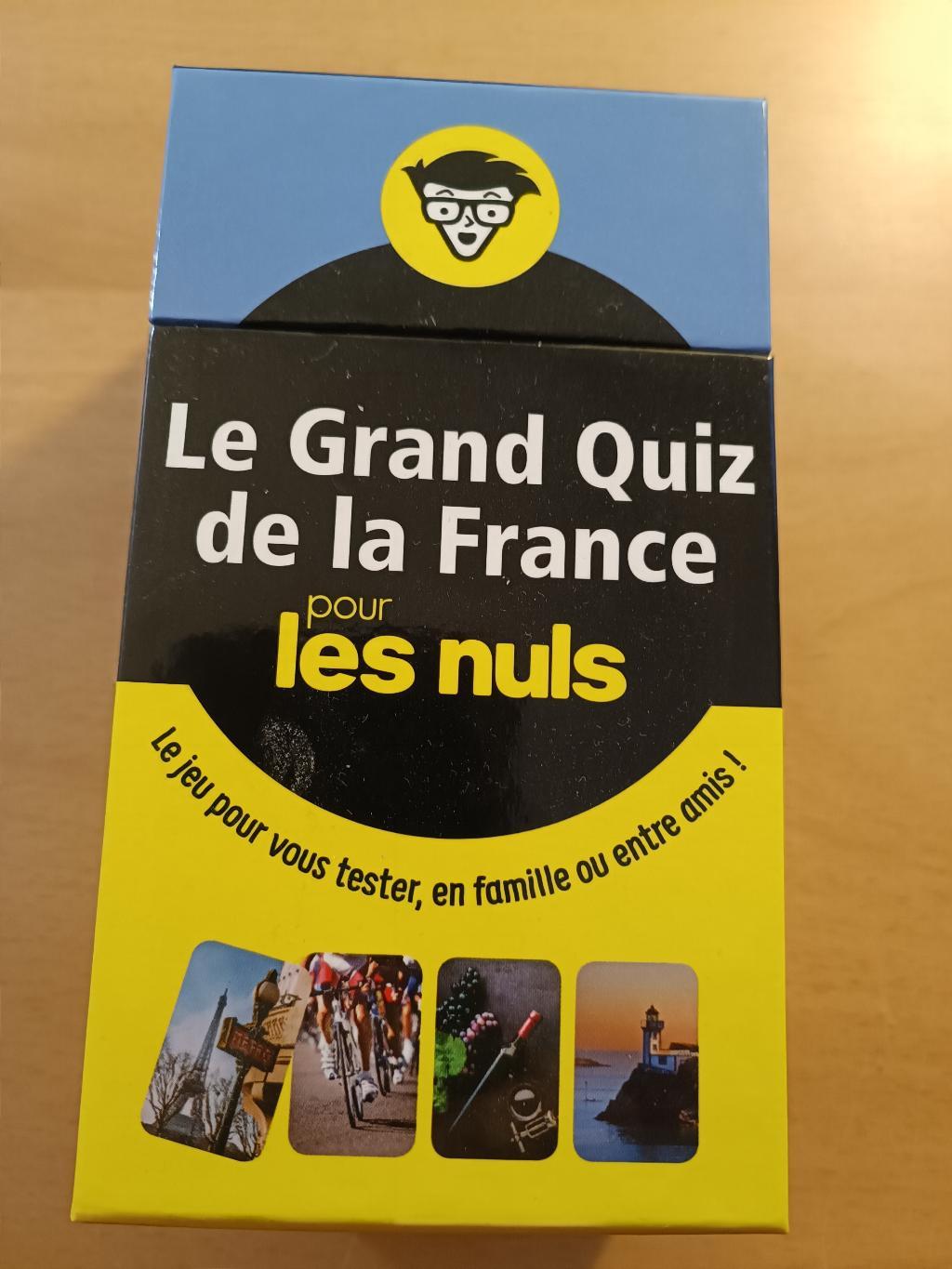 Le Grand Quizz De La France Pour Les Nuls