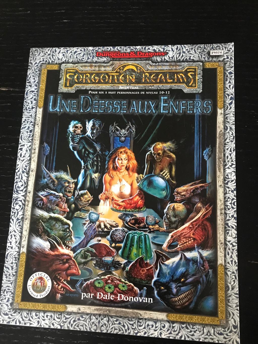 Advanced Dungeons & Dragons - 2nd Edition - Forgotten Realms - Une Déesse Aux Enfers