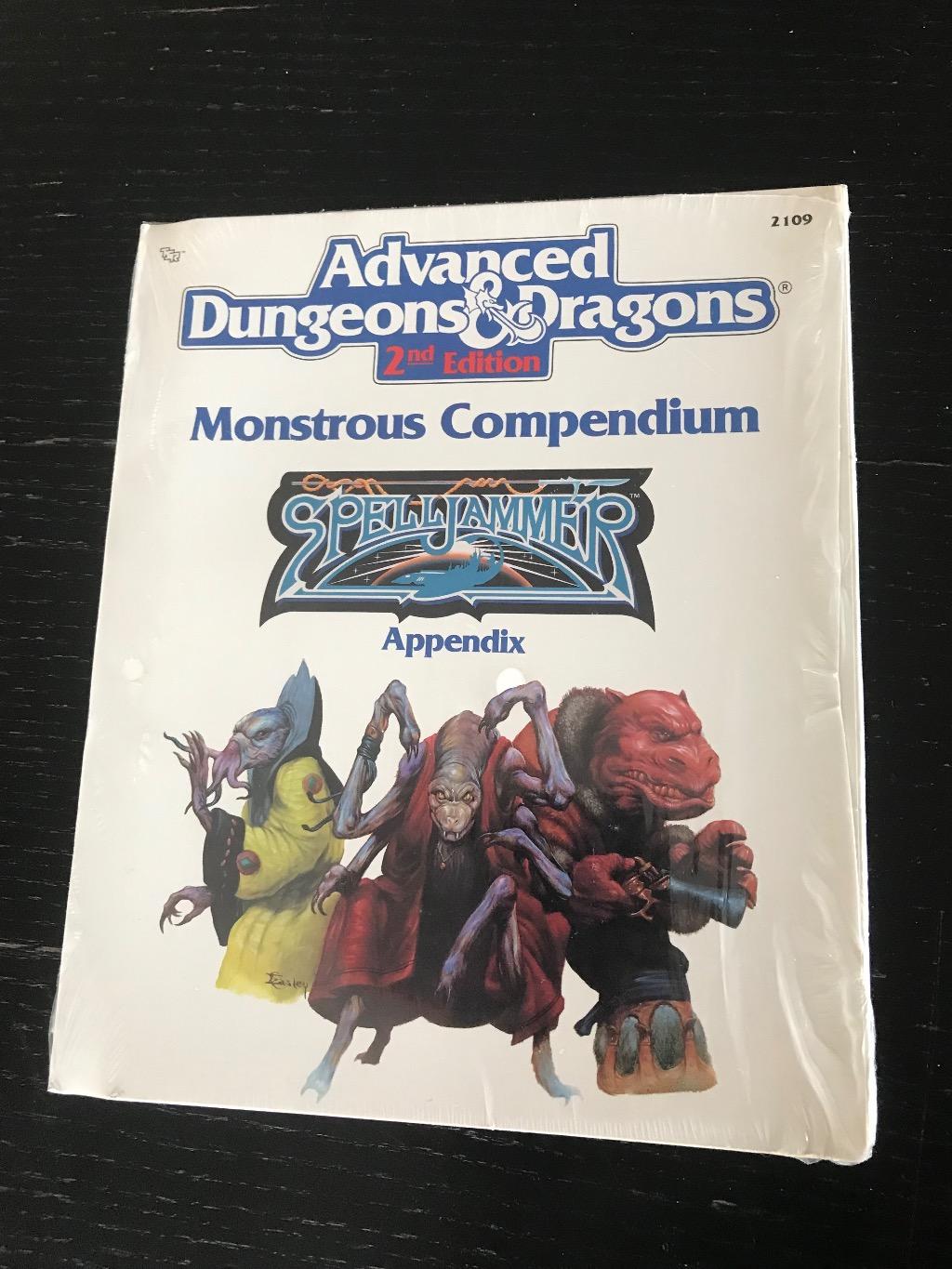 Advanced Dungeons & Dragons - 2nd Edition - Mc7 - Monstrous Compendium - Spelljammer Appendix