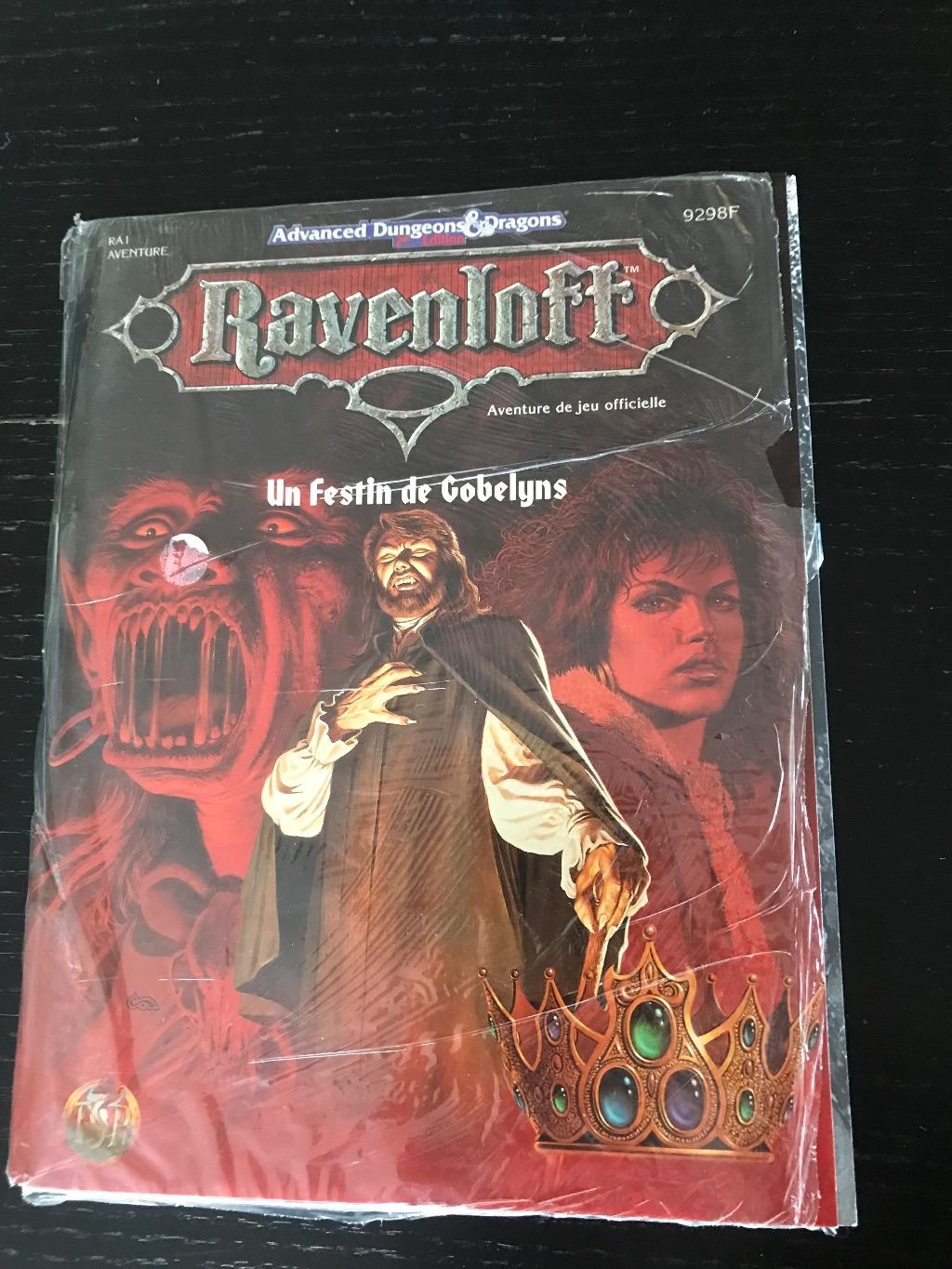 Advanced Dungeons & Dragons - 2ème Edition Vf - Ra1 - Ravenloft - Un Festin De Gobelyns