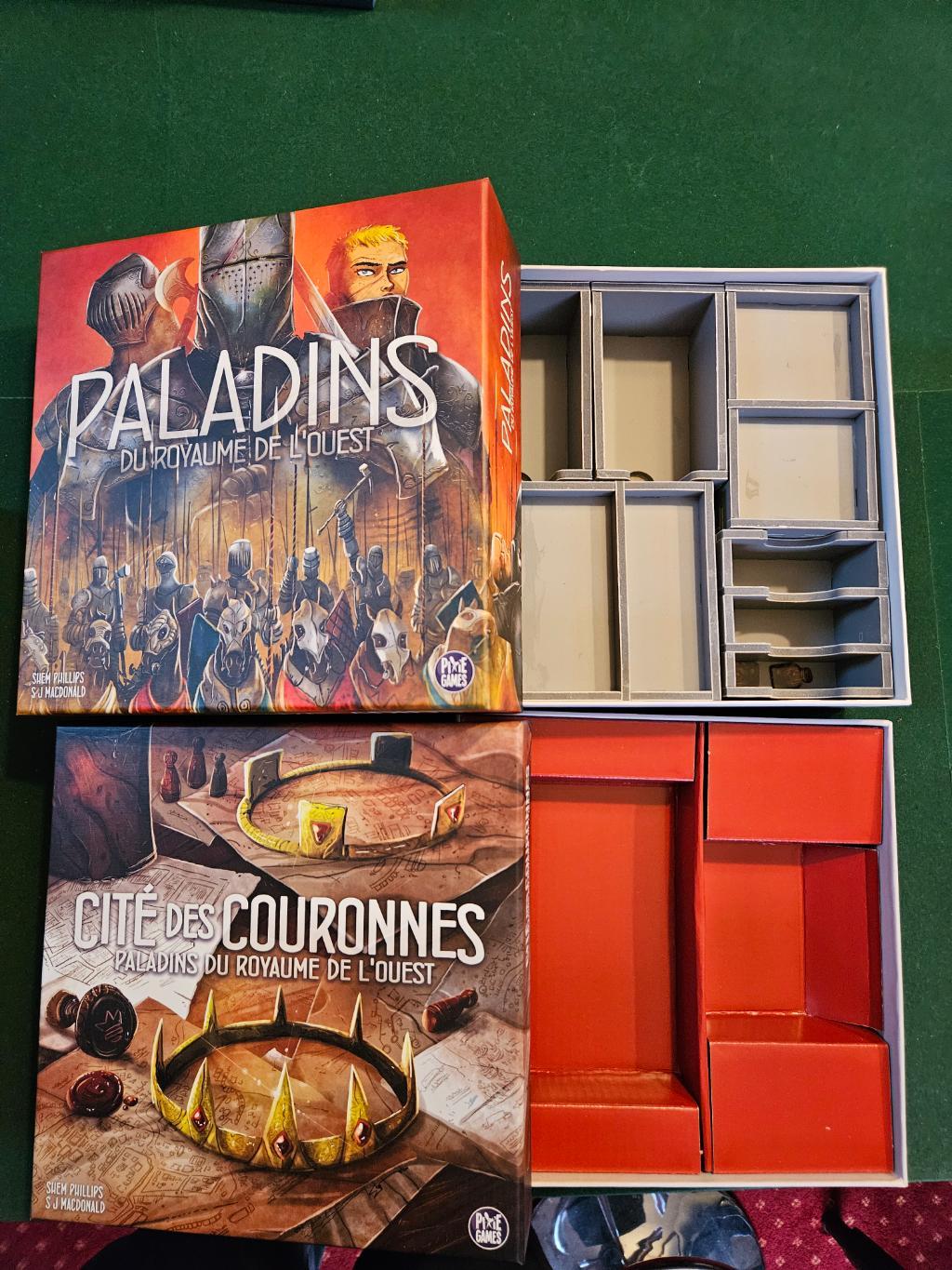 Paladins Du Royaume De L'ouest - Folded Space Paladins Boite De Base