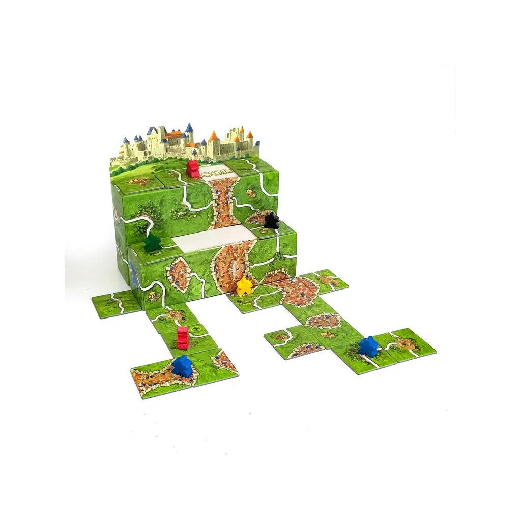 Carcassonne - 3d Startlandschaft + Alternativ-inlay