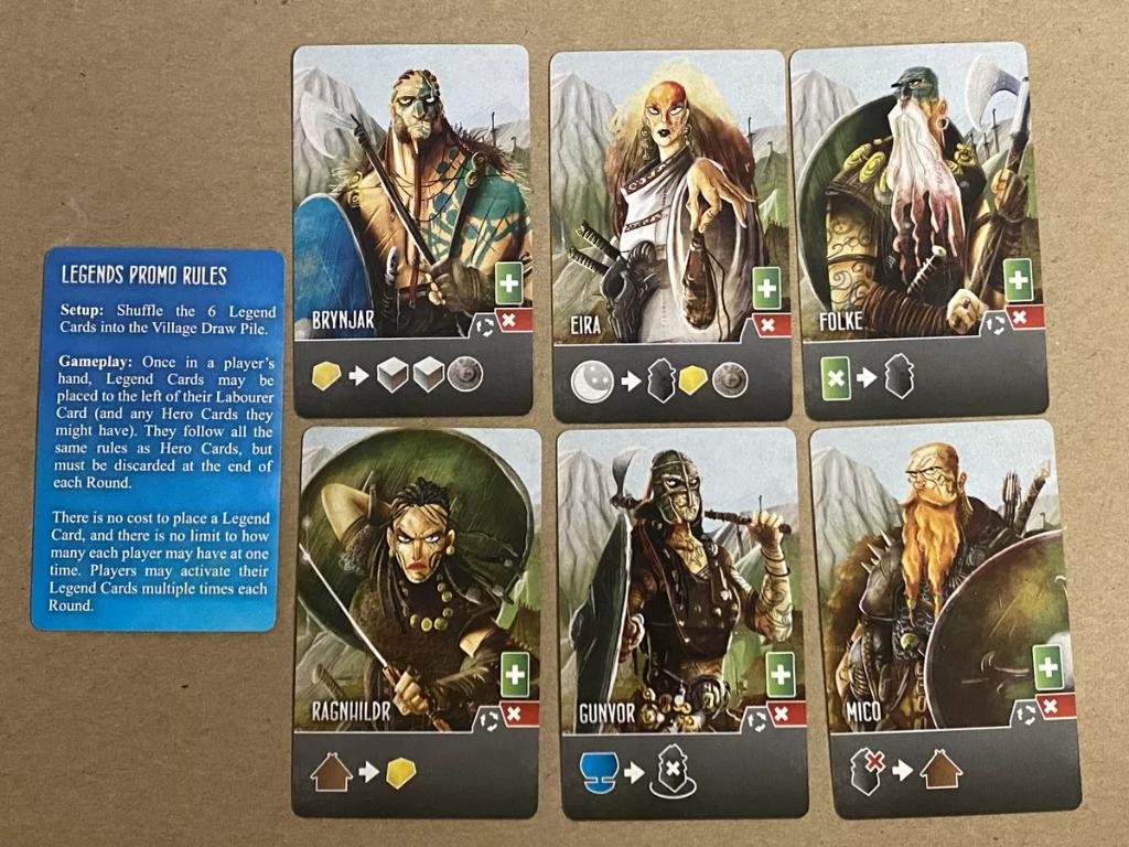 Charpentiers De La Mer Du Nord - Shipwrights Of The North Sea: Redux – Legends Promo Pack