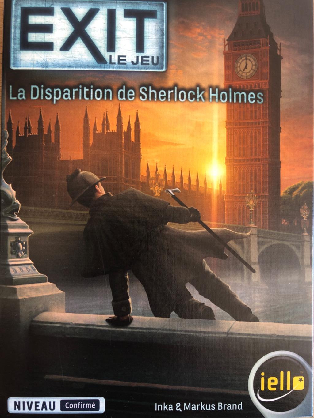 Exit La Disparition De Sherlock Holmes