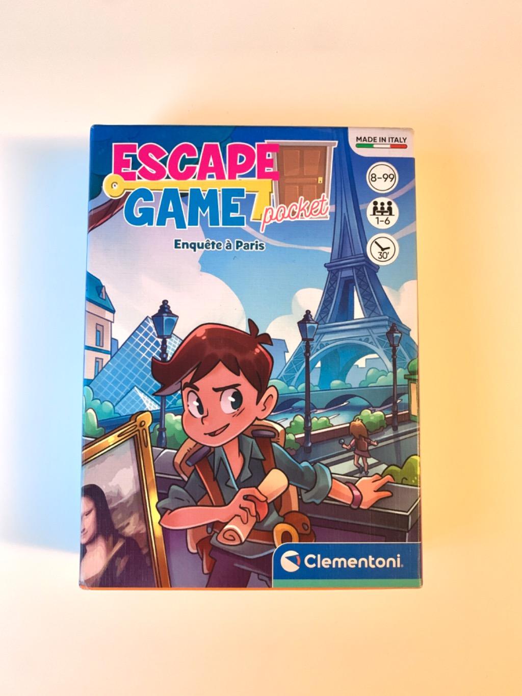 Escape Game Pocket - Enquête à Paris