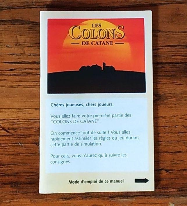 Les Colons De Catane - Le Jeu De Cartes - Notice