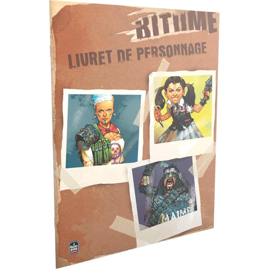 Bitume - 7ème Edition - Livret De Personnage
