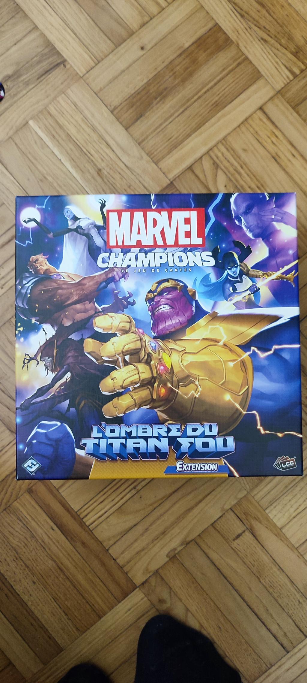 Marvel Champions : Le Jeu De Cartes - L'ombre Du Titan Fou