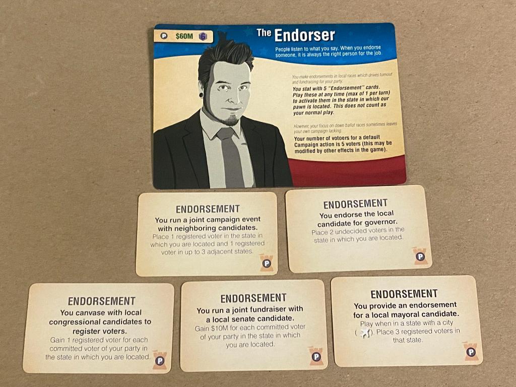 Campaign Trail - The Endorser