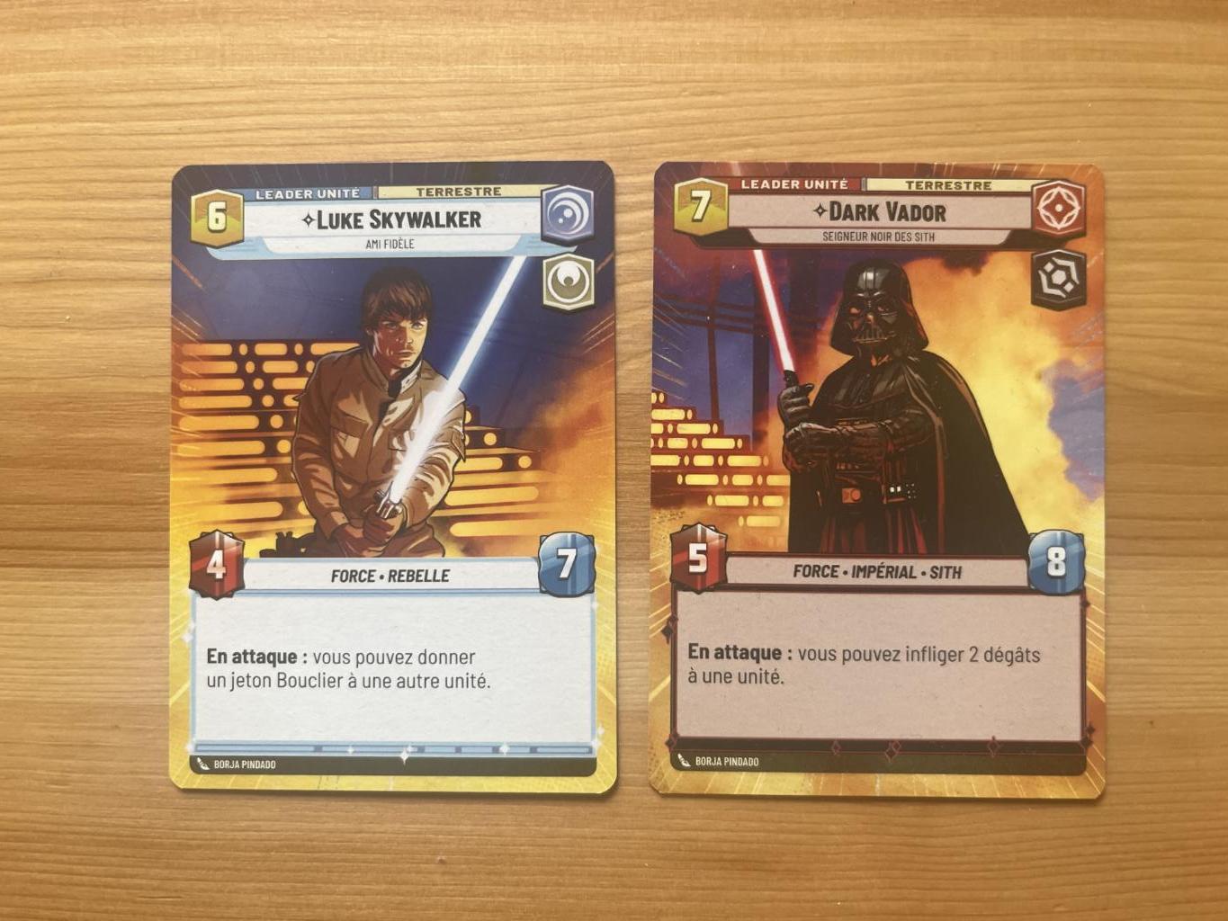 Star Wars Unlimited - Cartes Leaders Spéciales
