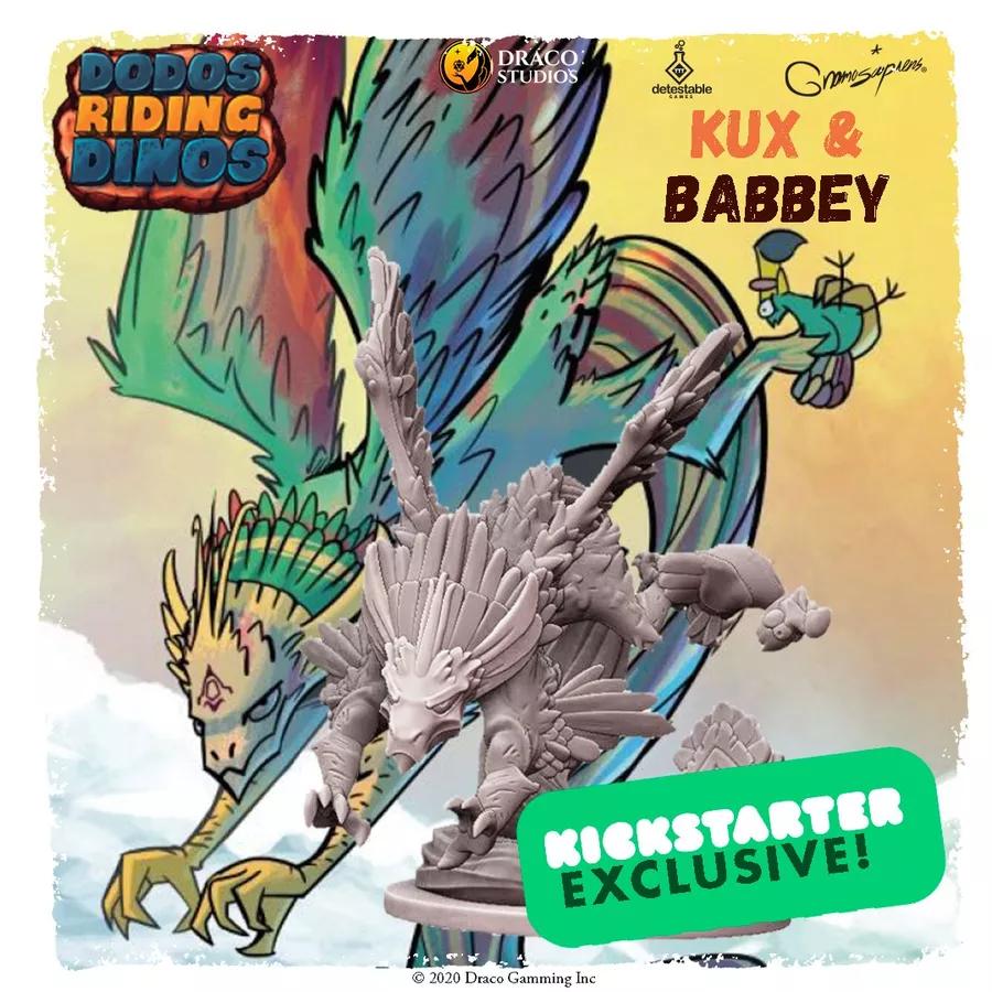 Dodos Ridding Dinos - Babbey & Kux