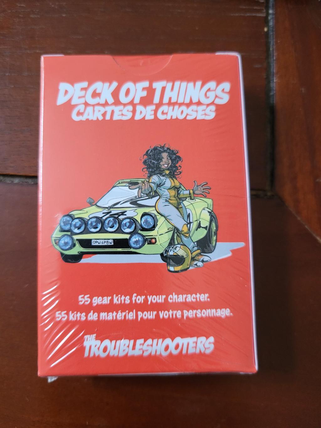 The Troubleshooters - Les Risque-tout - Deck De Cartes Objet