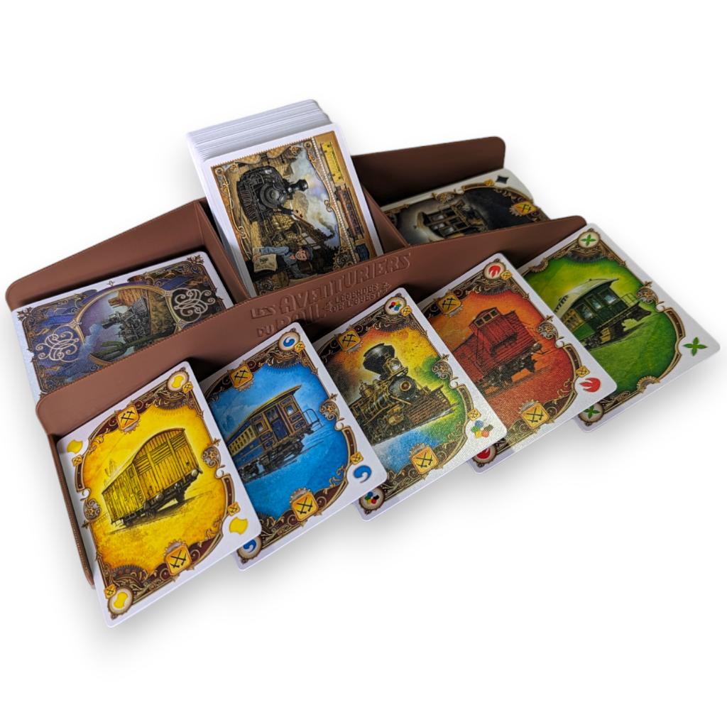 Les Aventuriers Du Rail - 1 Distributeur De Cartes Legacy - Légendes De L'ouest