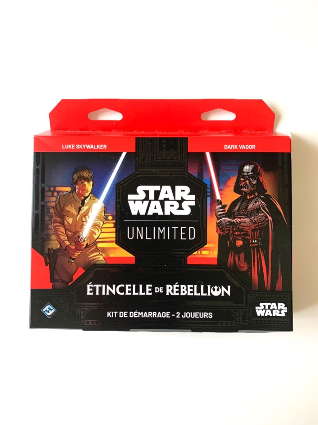 Star Wars Unlimited : Etincelle De Rébellion - Kit De Démarrage 2 Joueurs