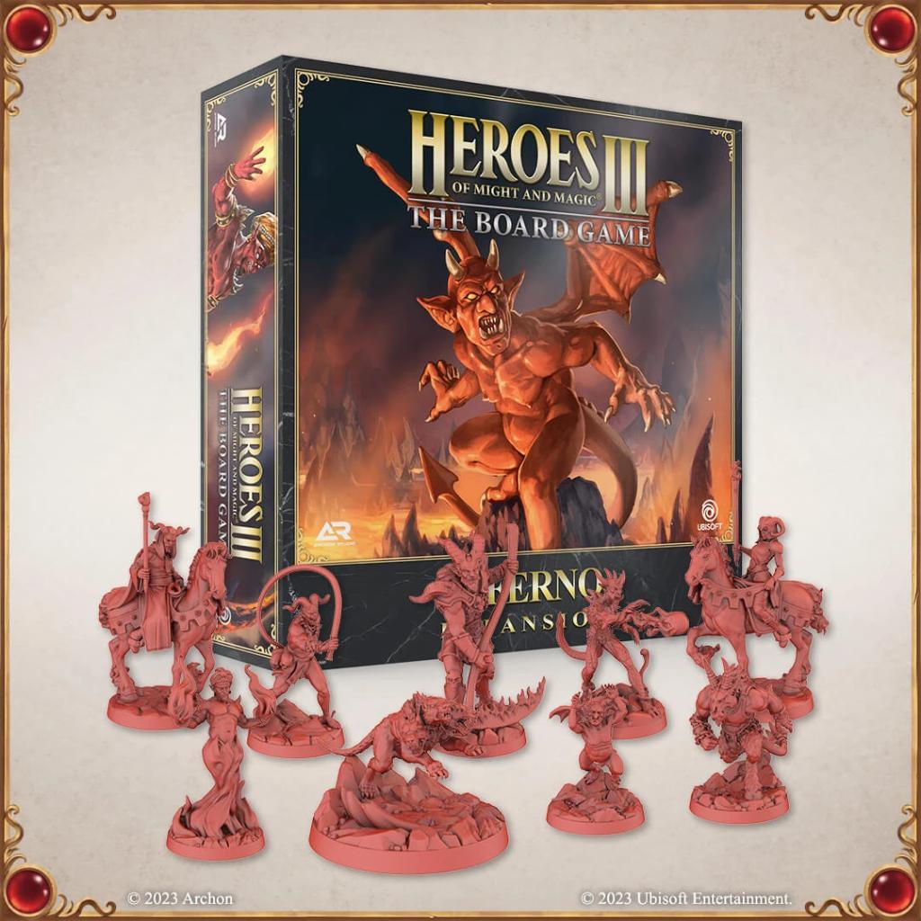 Heroes Of Might & Magic Iii The Board Game - Extension Hadès