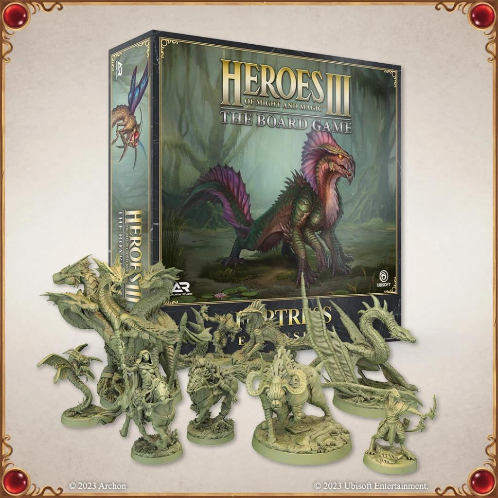 Heroes Of Might & Magic Iii The Board Game - Extension Forteresse