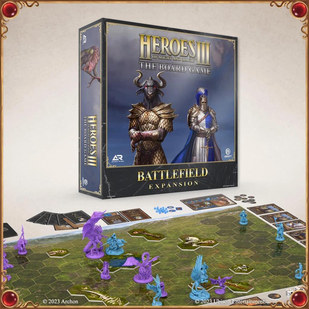 Heroes Of Might & Magic Iii The Board Game - Extension Champ De Bataille