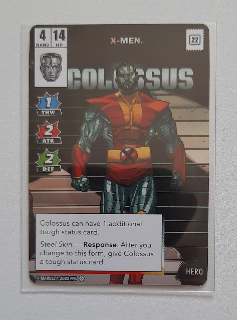 Marvel Champions Jce - Mutant Genesis Promo - Colossus Alternate Art