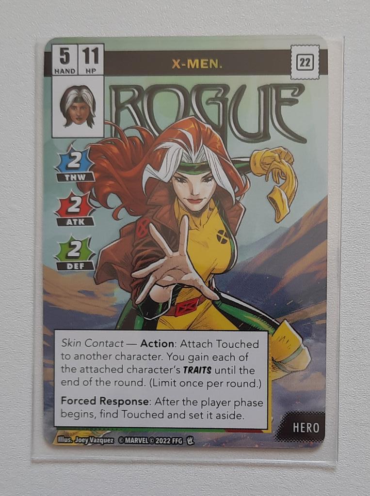 Marvel Champions Jce - Mutant Genesis Promo - Rogue Extended Art