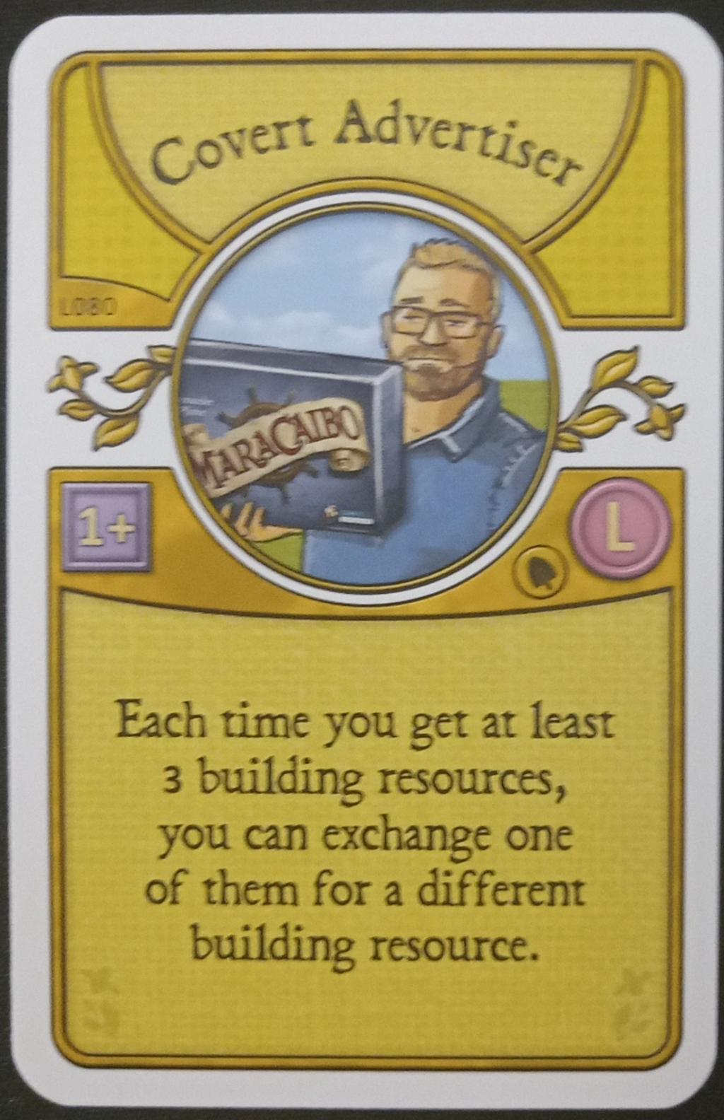 Agricola - L-deck - Covert Advertiser