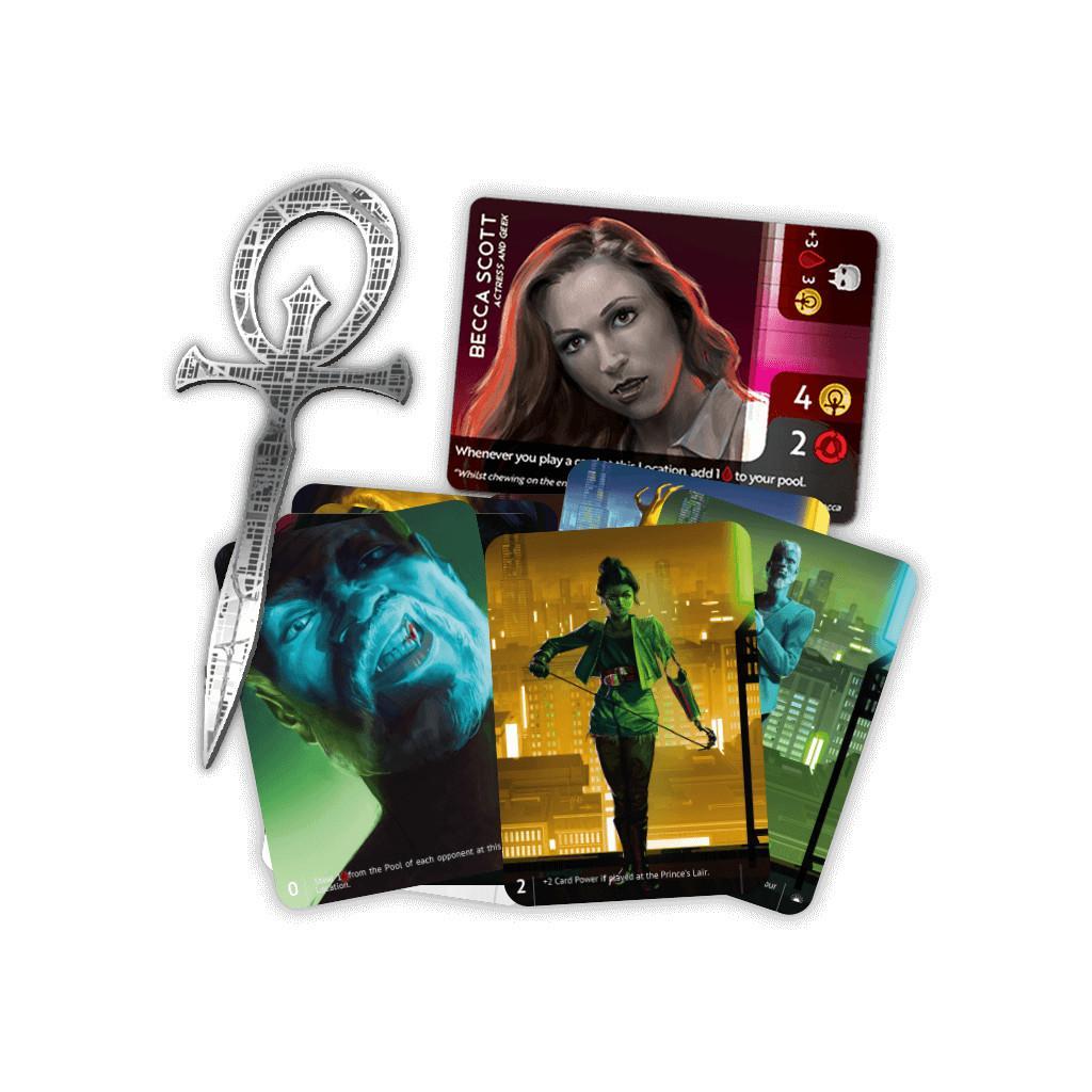 Vampire La Mascarade : Vendetta - Metal Ambition Token & Promo Cards Pack