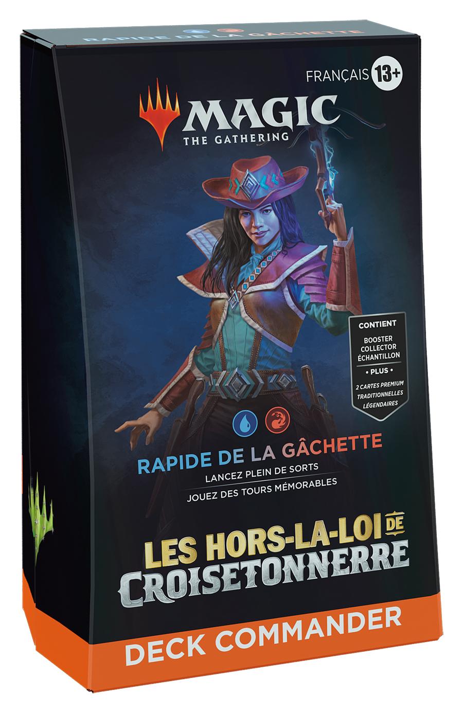 Les Hors-la-loi De Croisetonnerre- Deck Commander : Rapide De La Gâchette