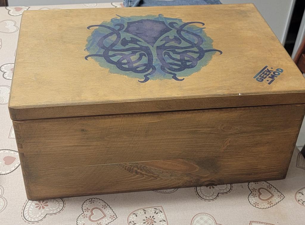 Arkham Horror Storage Box Compatible Avec Les Contrées De L'horreur Et Horreur à Arkham