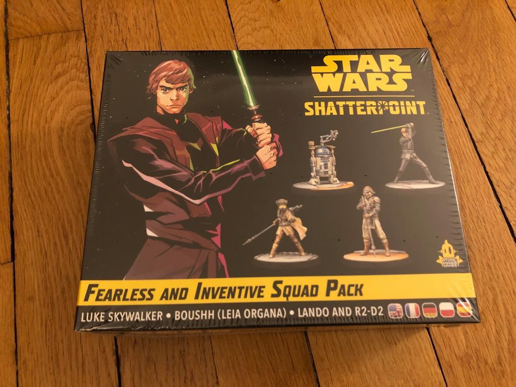 Star Wars : Shatterpoint - Star Wars Shatterpoint Fearless And Inventive Squad Pack