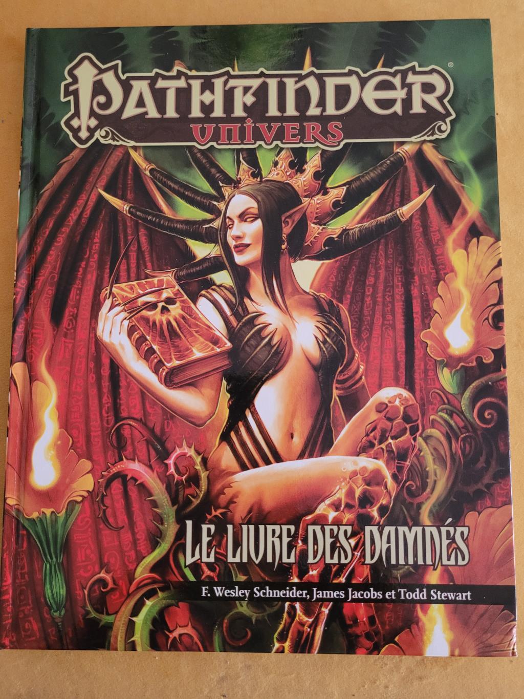 Pathfinder - Le Jeu De Rôle - Pathfinder Univers Le Livre Des Damnés